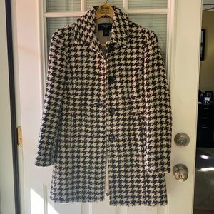 Ann Taylor herringbone petite winter coat
